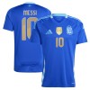 Argentina Messi 10 Fodboldtrøje Udebane 2024 Argentina Messi 10 Fodboldtrøje Udebane 2024